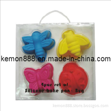 Set of 4PCS Multi Shapes Silicon Kitchenware